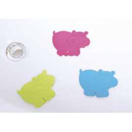 6 motifs SPIRELLA Hippo antidérapants assortis
