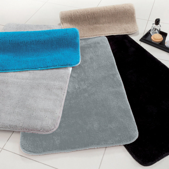 Tapis de bain Rosario gris 50x80cm