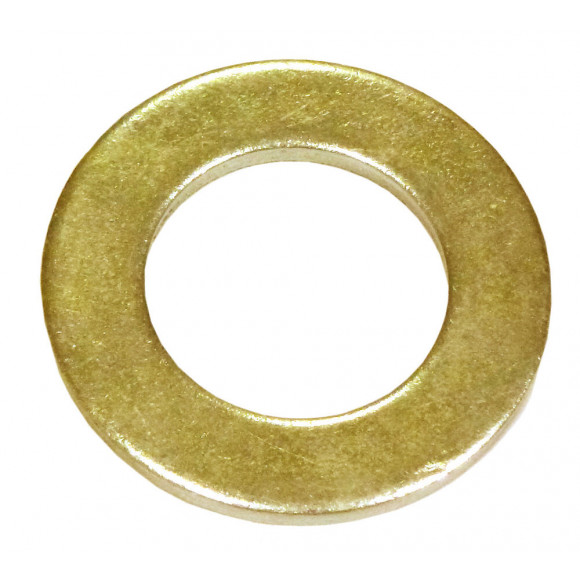 14 rondelles étroites laiton 6mm