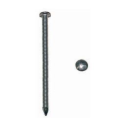 130g pointes tête plate acier zingué 6x160mm
