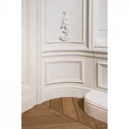 Superbe Encadrement Découpé D170