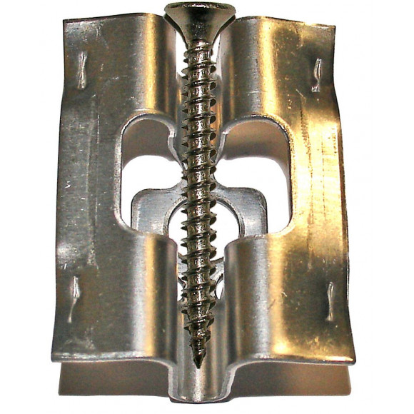 Lot 150 clips terrasse inox A2 3.5x30mm + vis