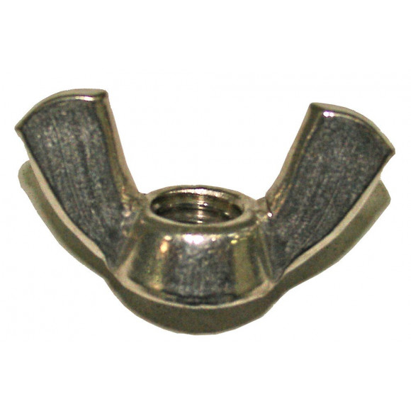 2 écrous à oreilles inox A4 10mm