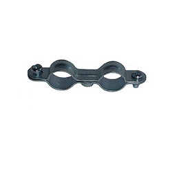 5 colliers doubles pour tubes d10mm