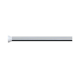 Barre de douche droite SPIRELLA Kreta aluminium extensible 75-125 cm