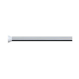Barre de douche droite SPIRELLA Kreta aluminium extensible 125-220 cm