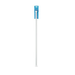Barre de douche droite SPIRELLA Kreta blanc extensible 75-125 cm