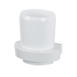 Verre à dents Lemon mural à fixer blanc