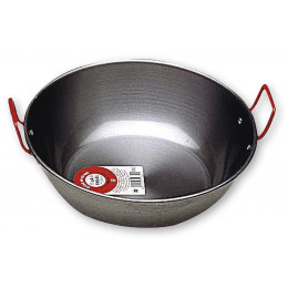 Poele polie profonde avec anses 8,90 l diamètre 40 cm