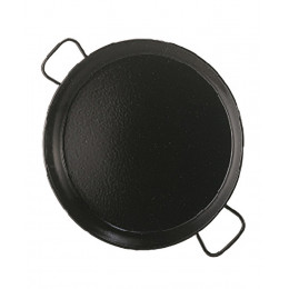 Plat a paella acier émaillé diamètre 70 cm 19 parts