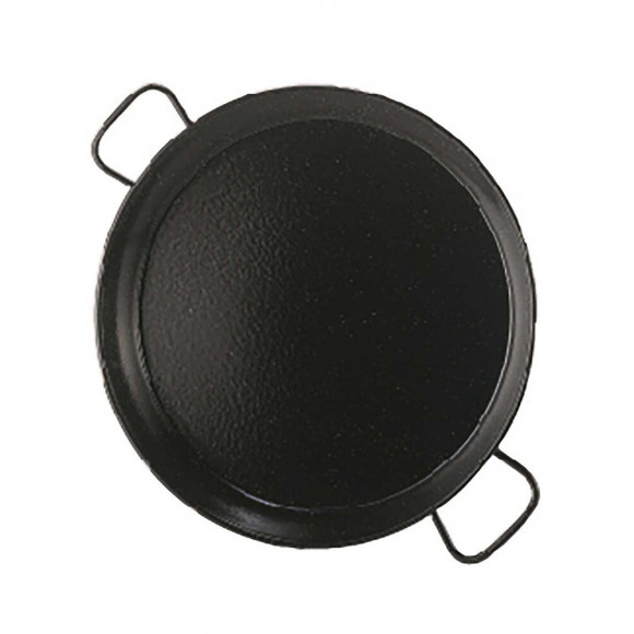 Plat a paella acier émaillé diamètre 42 cm 10 parts