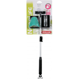 Racloir 4 en 1 télescopique