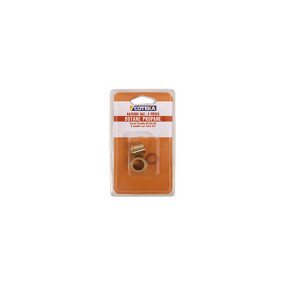 Raccord butane propane diamètre 10x12mm