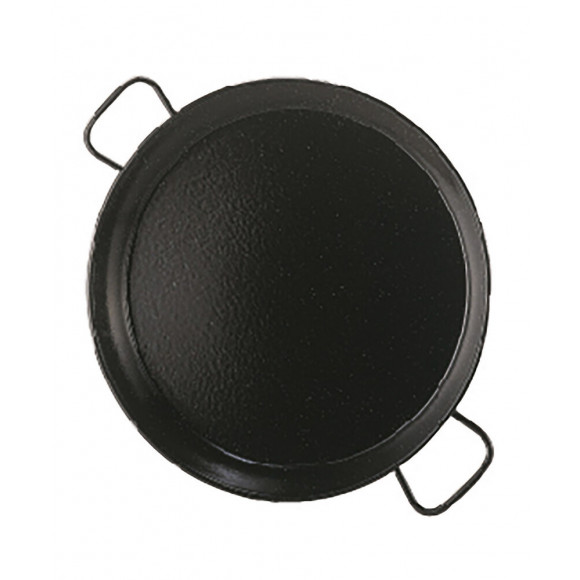 Plat a paella acier émaillé diamètre 60 cm 19 parts
