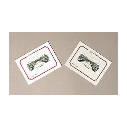 20 étiquettes adhésives