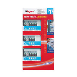 Tableau électrique équipé DRIVIA - spécial pour logement T4