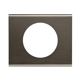 Plaque Céliane 1 poste - Matière Black Nickel LEGRAND