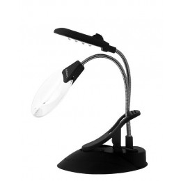 Loupe asphérique avec lampe
