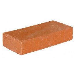 Brique réfractaire 5x11x22cm rouge
