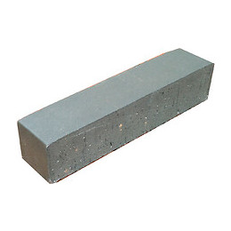 Brique réfractaire 5x5x22cm gris anthracite