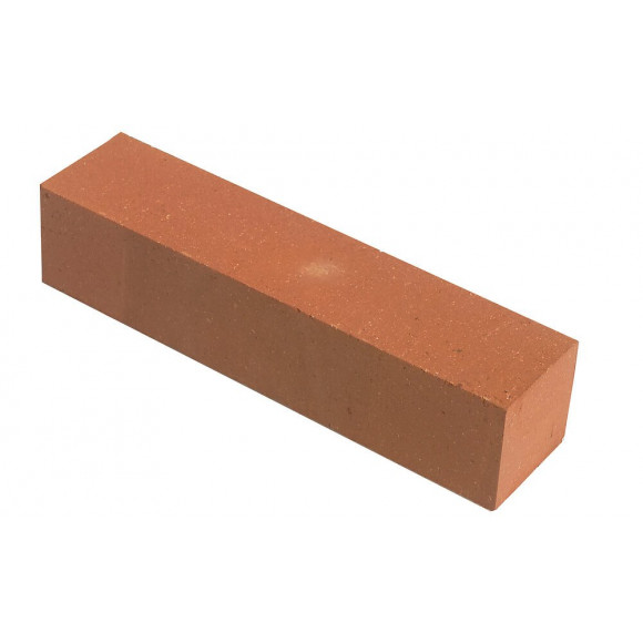 Brique réfractaire 5x5x22cm rouge