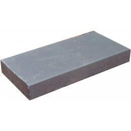 Brique réfractaire 5x11x22cm gris anthracite