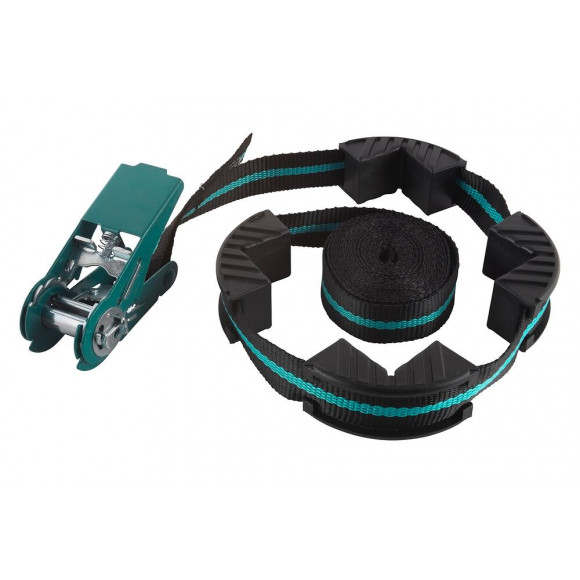 Sangle à cliquet avec 4 équerres 400cm