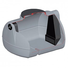 Bac dégraisseur 200L pour fosse septique