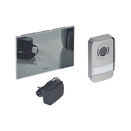 Kit portier visiophone avec interphone et écran miroir 7pouces