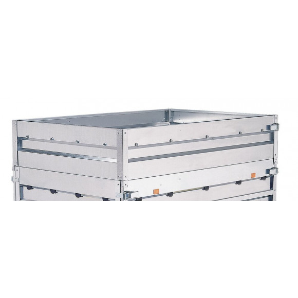 Réhausse ridelle remorque 2560x1340mm