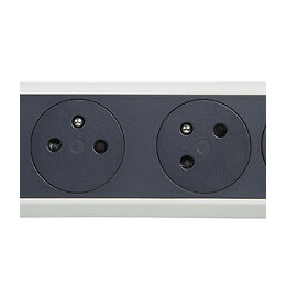 Multiprise 4 prises rotative et Fix. câble 1,5m - 1mm²