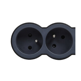 Multiprise 3 prises câble 3 mètres et 1,5mm² de section