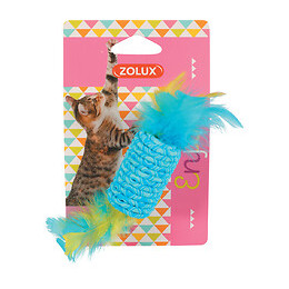 Jouet chat elastique bombon