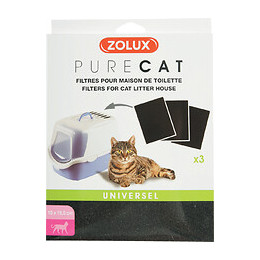 Filtre maison toilette x3