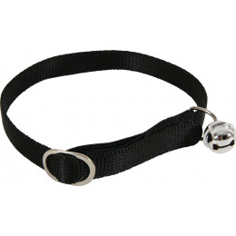 Collier en nylon pour chat coloris noir