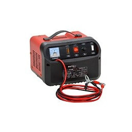 Dcraft - Chargeur Batterie Voiture 12/24v -démarreur Batterie 35ah-150ah - Courant De Charge 15a - Chargement Rapide - Rouge