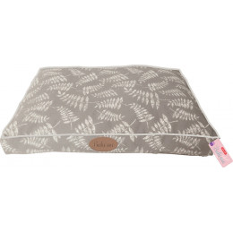 Coussin ouate dehoussable taille 70 boheme ficelle