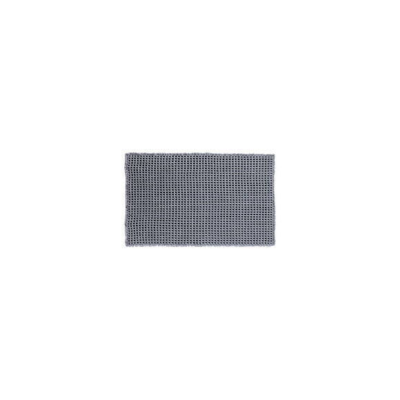 Tapis de bain Gauffre gris 50x80cm