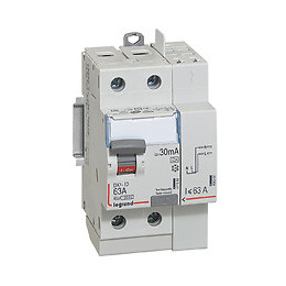 Interrupteur différentiel bipolaire - type A 30mA - 63 A