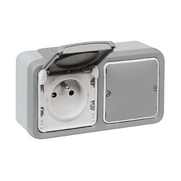 Prise connectée 2 Prises connectées Plexo with Netatmo 16A 3680W