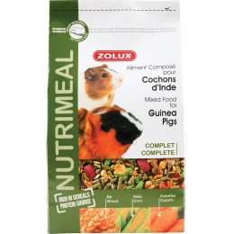 Aliments complets pour cochons d'Inde ZOLUX Nutrimeal 2,5 kg