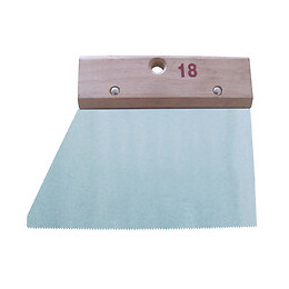 Couteau à colle à denture fine 8cm