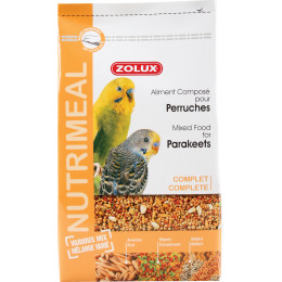 Aliments complets pour perruches ZOLUX Nutrimeal 2,5 kg