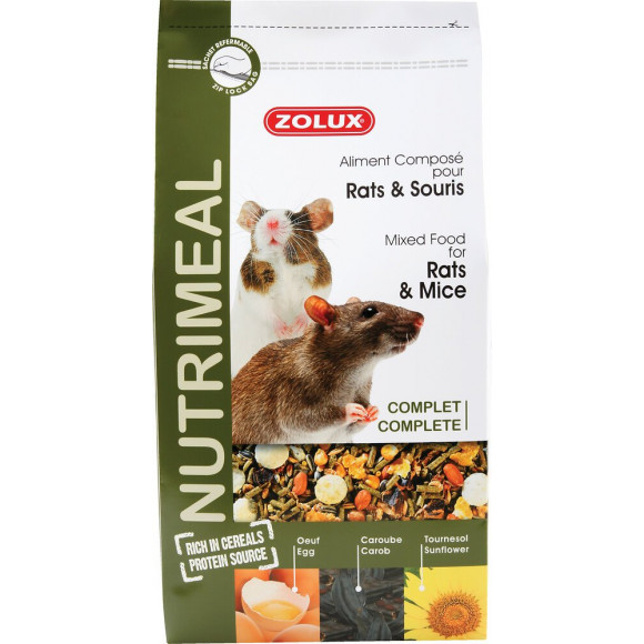 Aliments complets pour rats/souris 800g