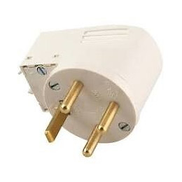 Fiche 3P+T 20A avec serre-câbles avec étiquette avec Gencod