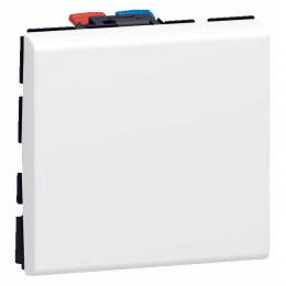 Interrupteur simple mosaic 2 modules enjoliveur