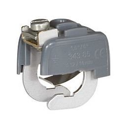 Connecteur de mise à la terre pour canalisations métalliques D12à16mm