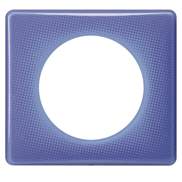 Plaque 1p violet 90s