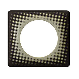 Plaque Céliane 1 poste - Poudré Eclipse