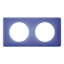 Plaque 2p violet 90s